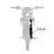 Leonx S1 AMP Dirt Bike Front Fork Assembly Left front fork（Disc side）