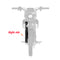 Leonx S1 AMP Dirt Bike Front Fork Assembly Right front fork